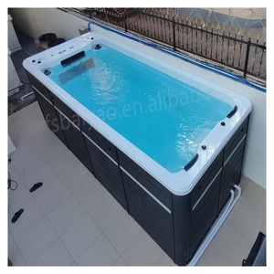 <span class=keywords><strong>Piscine</strong></span> extérieure sans fin <span class=keywords><strong>avec</strong></span> équipement <span class=keywords><strong>de</strong></span> natation pour bain à remous 5M bain à remous autoportant pour hôtel - Product Image 2