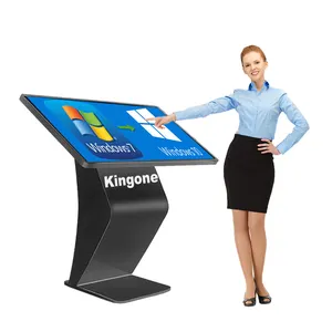 43" Shopping Mall advertising self service Computer all in one PC Icd Screen interactive digital signage touch kiosk