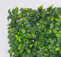Amélioration de la vie en plein air en plastique synthétique vert mur jardin mariage décor gazon artificiel clôture panneau fleurs