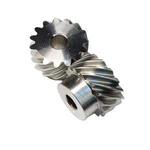 China factory Customized Small Copper helical spur worm pinion Gear