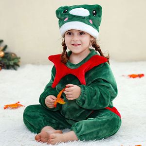 Kids <strong>Onesie</strong> Pajamas Toddler Long Sleeve Hooded Christmas Print Soft Warm Mengqili OEM ODM Custom Logo - Product Image 1