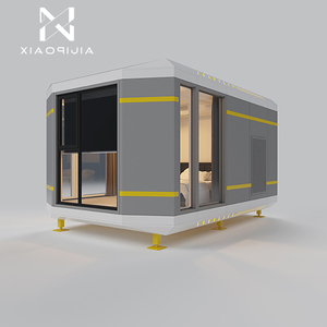 Hotel Kapsul Bertenaga Surya Ramah Lingkungan Prefab, Rumah Kontainer Portabel, Pod Tidur, Rumah Mungil Mobile Outdoor - Product Image 3