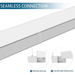 Thay đổi độ sáng LED tuyến tính Mặt dây chuyền dải ánh sáng có thể kết nối hệ thống treo kiến trúc chiếu sáng trang trí lịch thi đấu văn phòng treo trần ánh sáng - Product Image 6