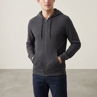 Tissu uni en maille tricotée 68% Coton 32% Polyester 260GSM Largeur 62/63" Faible rétrécissement Respirant pour Sweat-shirt, Hoodie, Jogger et Vêtements