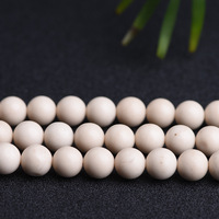 Manik-manik Batu Sungai Alami 4-12mm Grosir, Manik-manik Batu Sungai Matte Halus Bulat Untaian Penuh untuk Pembuatan Perhiasan. Warna: 30 31