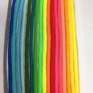 Cordon de serrage multicolore de 5mm pour sacs, produit en usine