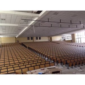Henmei Aluminum Alloy Classroom <b>Desks</b> And Chairs With Handrails For Universities And Conference <b>Rooms</b> - Product Image 3