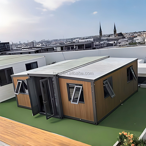 20ft 40ft Mobile espandibile casa contenitore prefabbricata casa modulare 2 3 camere da letto casa pieghevole portatile con <span class=keywords><strong>mobili</strong></span> - Product Image 1