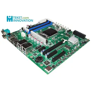 Placa base Industrial de MM02-10 para procesador Intel Core i7/i5/i3/Pentium de 10. ª generación, PUP diseño ecológico para/ErP Micro ATX de 244x244mm