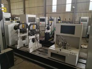 타이안 밍위안 밸런서 기계 고속 YYW-100A 터빈 드라이브 샤프트 동적 이중 평면 엔진 밸런싱 기계 - Product Image 5
