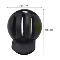 Outil de marquage de balles de golf avec stylo inclus, gabarit léger en plastique ABS pour dessiner des lignes sur les balles