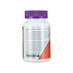 Suplemento de Melatonina Premium de 8 mg, 120 Cápsulas Vegetales para un Sueño Saludable, Alivio del Estrés y Apoyo Antioxidante para Adultos - Product Image 3