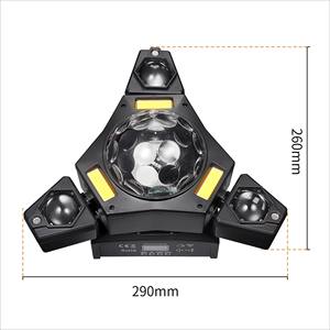 LED kozmik gezegen hareketli-kafa ışık, ışın lazer ışığı, KTV Bar düğün DJ atmosfer ışığı ve çakarlı lamba - Product Image 3