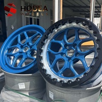 Jantes HODEA Off-Road Beadlock forgées 6 trous, concaves profondes, compatibles avec les pick-up et les SUV, jantes de performance tout-terrain pour pick-up