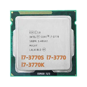 i7-3770 Large stock warranty core i7 Desktop CPU processador intel i7 3770K i7 3770s