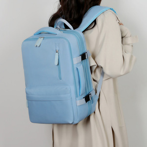 THK New Large Capacity Expandable Outdoor <b>Travel</b> Backpack Waterproof Casual Computer Bag Business Laptop Backpack - Product Image 4