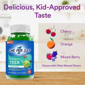 Gomitas multivitamínicas para adolescentes con vitamina A C D E Zinc-Apoyo DE SALUD inmune para adolescentes no para mujeres embarazadas - Product Image 2