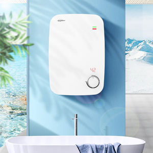 Smart Home LED Display ABS Plastic Konb Control Instant Water Heater Wall Mounted Electric <b>Shower</b> for Hotel Applications - Product Image 3