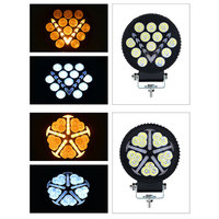 Spot LED rond sans scintillement, couleur de lumière uniforme, haute transmission, focalisation multi-cœurs