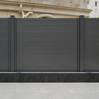 Clôture de Confidentialité Verticale en Aluminium à Lames Multiples pour Vente en Gros, Anti-Rouille, Résistante aux Intempéries, Installation Facile, Taille Personnalisée