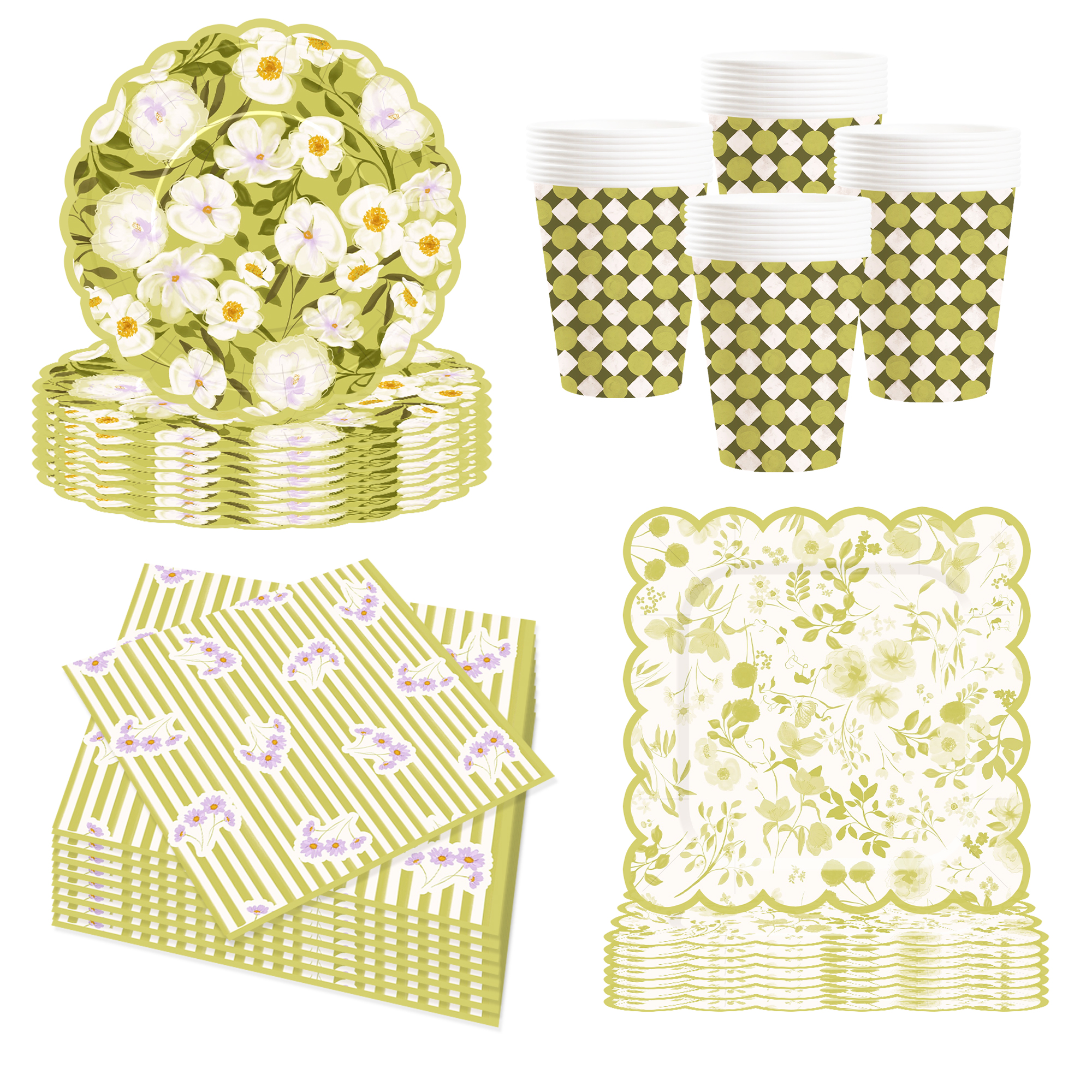 Juego de vajilla para 10 comensales