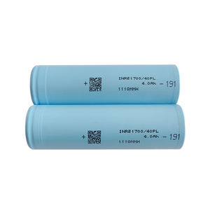 Литий-ионная аккумуляторная батарея с высоким разрядом <span class=keywords><strong>40A</strong></span> 40PL 4000mAh 3,6 v 21700 для скутера E-bike цилиндрическая перезаряжаемая литий-ионная аккумуляторная батарея 4000mAh - Product Image 1