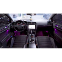 Éclairage d'ambiance pour voiture Voyeego, prix d'usine, éclairage d'ambiance très vendu pour VW Golf 7, kit d'éclairage d'ambiance 4 portes LED