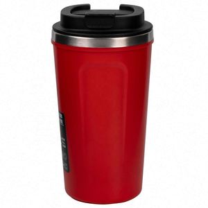 Taza de Café de Acero Inoxidable Aislada, Antiderrames, con Succión Mágica - Product Image 4