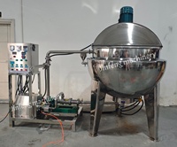 Cuve de cuisson à enveloppe chauffante 500L pour la fabrication de sauce mayonnaise