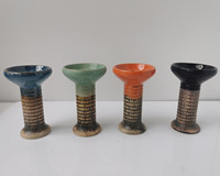 Qualité RTS Glacé Argile Shisha Tête Oblako Narguilé Bol Céramique Narguilé Tête Nouveau Design Haute Qualité narguilé Accessoires
