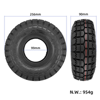 Neumático Exterior Cheng Shin CST 4.10/3.50-4, Neumático Reforzado 4.10 3.50-4 para Motocicleta Goped, Scooter Eléctrico, Neumático con Cámara de 8.5 Pulgadas