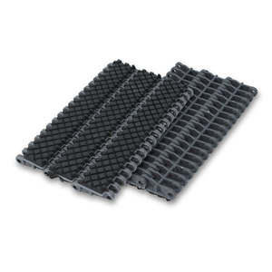 900 Serisi Kauçuk Yüzeyli Kaymaz Modüler Bant Endüstriyel Konveyör Özelleştirilmiş Modüler Konveyör Bandı Paketleme İçin - Product Image 2