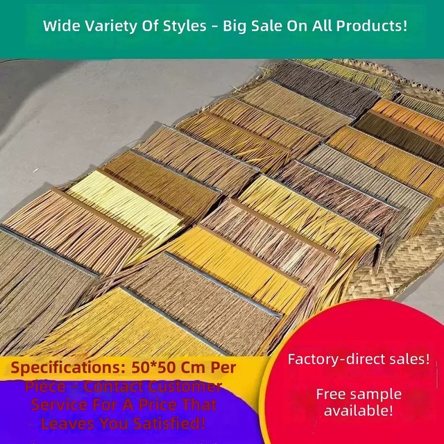China Suppliers Waterproof Synthetic Artificial Thatch Roof for Sale