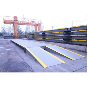 Auto LKW Plattform Boden waage 30 T40T Kleine Rampe Waage Waage Heiß verkaufs waage mit werkseitig direkt geliefertem Preis - Product Image 6