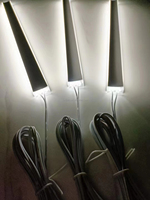 Fabrique des armoires de cuisine en plastique Diffuseur cuisine encastré Profils d'aluminium extrudé à DEL