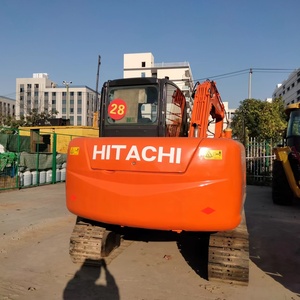 Excavadora HITACHI ZX60 de Segunda Mano en Japón, Motor Isuzu de Alta Potencia de 40kw, Componentes Hidráulicos Hitachi, Control PLC, en Venta - Product Image 4