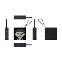 Nouvelle batterie externe Pixel de 3e génération 20000 mAh PD 65W avec câble de charge double intégré via connexion via application, accepte les commandes OEM