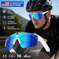 Lunettes Intelligentes AI L805 POV avec Caméra 8MP, Enregistrement Vidéo, Traduction IA, Lecteur de Musique, Idéales pour le Cyclisme en Extérieur - En Stock aux États-Unis
