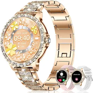 2023 i58 diamant femmes montre intelligente musique jouer Fitness Tracker BT cadran appel Sport Smartwatch femmes pour IOS Android