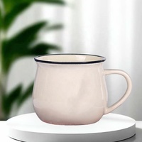 Tasses à café nordiques tasse à café thermique de voyage avec poignée tasse à café chaude tasses en céramique coffret cadeau