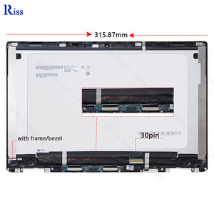 สำหรับ HP <span class=keywords><strong>Chromebook</strong></span> <span class=keywords><strong>x360</strong></span> <span class=keywords><strong>14</strong></span> <span class=keywords><strong>G1</strong></span> หน้าจอ LED LCD ขนาด <span class=keywords><strong>14</strong></span>.0 นิ้ว แบบบาง 30 พิน สำหรับแล็ปท็อป ความละเอียด 1920x1080 พร้อมจอสัมผัส - Product Image 1