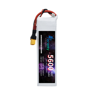Batería de 7.4V 5600MAH 2S 60C para Auto, Quadcopter, Dron, Avión RC, Barco, Juguetes, con Conector XT60/XT90/T - Product Image 3