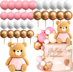 Set di 31 Decorazioni per Torte a Forma di Orsacchiotto, Decorazioni per Baby Shower, Decorazioni per Torte di <span class=keywords><strong>Compleanno</strong></span>, Decorazioni per Torte per Bambini - Product Image 4