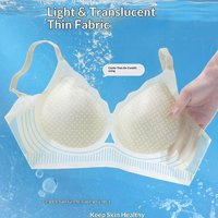 Soutiens-gorge pour femmes personnalisables en stock, frais et respirants, sans armatures, sous-vêtements sans couture en gelée collante