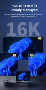 Ub4 Version2 Cáp Thunderbolt 5 Loại C để USB-C 80Gbps dữ liệu 240 Wát nhanh chóng sạc 16K màn hình kabel Tương thích cho điện thoại hiển thị - Product Image 5