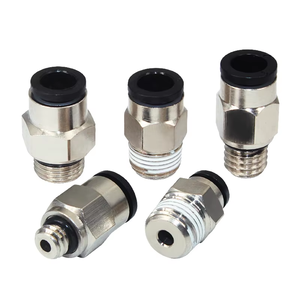 Conector Neumático de Empuje Rápido para PC, 10mm, Macho Recto, de 1/2 BSP a 1/4 BSP - Product Image 5