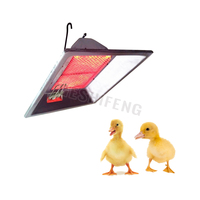 Équipement de ferme de volaille de chair accrochant le réchauffeur de gaz automatique pour des fermes de poulet