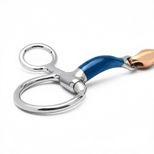 Bocado para Caballo de Acero Inoxidable Tough Tack de 5 Pulgadas con Forma de Cacahuete - Product Image 2
