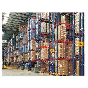 倉庫経済的ヘビーデューティー工業用パレット棚カスタマイズメーカー卸売価格保管選択的パレットラック