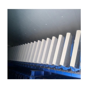 Cách Điện Đá len khoáng sản bằng chứng Polyurethane bánh sandwich mái tường tấm đúc sẵn xây dựng tường container động cơ bánh răng - Product Image 1